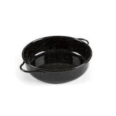 CASSOLE ENAMELLED STEEL WITH HANDLES - Mabrook Hotel Supplies